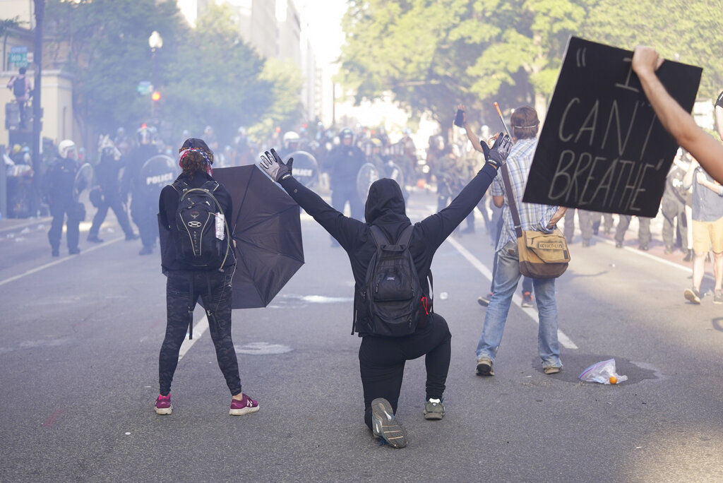 APTOPIX America Protests Washington
